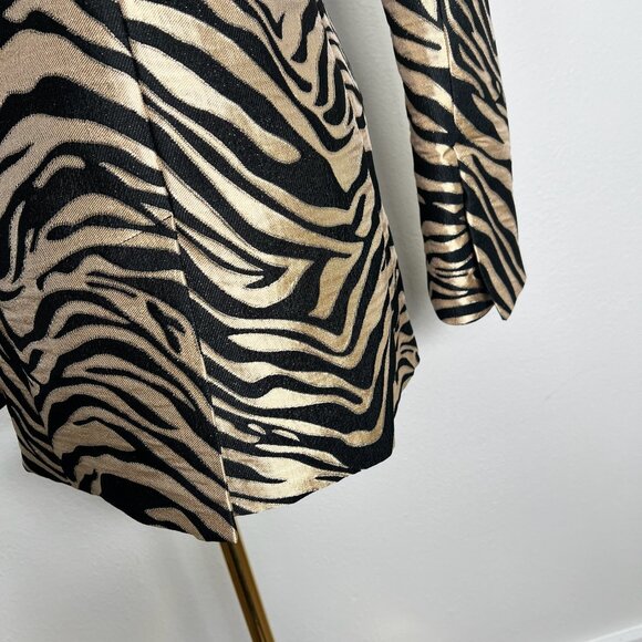 Banana Republic Eclat Brocade Blazer - Size 0 - Picture 3 of 7